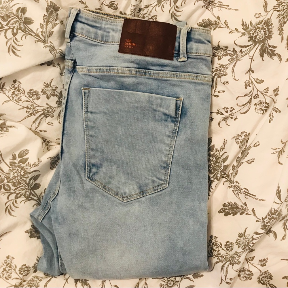 Zara TRF Denim Skinny Jeans